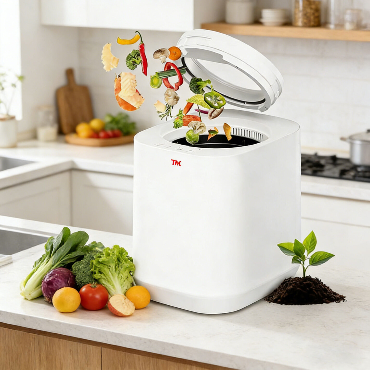 Home Composter - Smell-Free Composting Right Away - 2KG